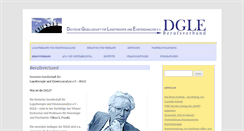 Desktop Screenshot of logotherapie-gesellschaft.de
